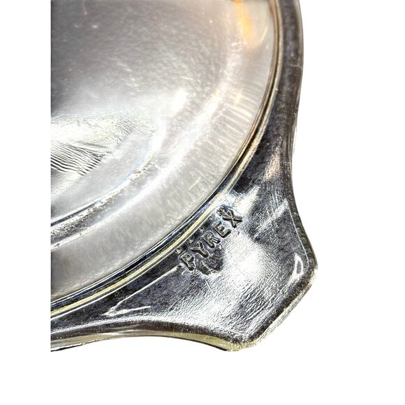 Vintage Pyrex 373 1QT Blue Horizon Casserole Dish with Lid, 1960s–1970s - Picture 9 of 12